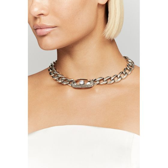 Colar Elos Liso Style Prata Boho